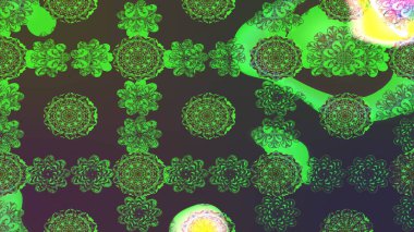 Raster deseni. Suluboya etkisi. Botanik çizim kalıbı. Organik elementler.