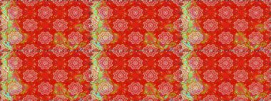 Çiçek arka plan. Sorunsuz raster desen. Güzel kumaş deseni.