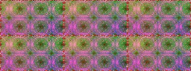 Arkaplan dokusu, duvar kağıdı, yeşil renkli çiçek teması. Kabile sanatı boho baskısı, klasik çiçek arkaplanı. Soyut etnik raster pürüzsüz desen.