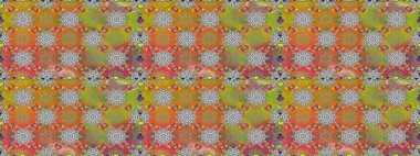 Gri renkli parlak çiçekli halı ile kusursuz desen..