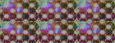 Güzel kumaş deseni. Güzel suluboya çiçek buketi pürüzsüz desen.