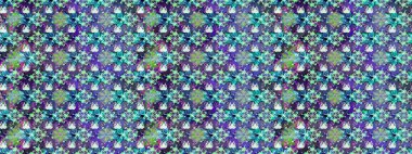 Nakış desenli çiçek deseni. Renkli grunge soyut arkaplanı kolonya çiçekleriyle süslüyor. İzler, kumaş, duvar kağıtları, tekstil için raster dokusu.