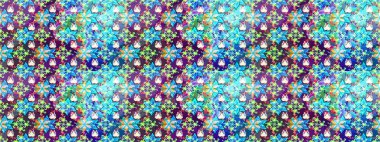 Raster illüstrasyonu. Çiçekli, yapraklı, çiçek desenli eskiz. El çizimi.