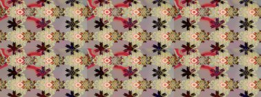 Bej renklerde manzaralı çiçek deseni. Üst manzara, yumuşak stil. Sevgililer günü ve tebrik kartı konsepti için şık bir davetiye. Çiçek kompozisyonu, el boyası, hassas şablon..