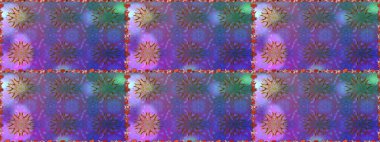 Raster. Tomurcukları çiçek olan sevimli bir çiçek deseni. Kusursuz bir geçmişi var. Eski usul. Raster illüstrasyonu. Kumaş, tekstil ve duvar kağıdı baskısı için..