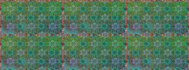 Renkli Bahar Temalı Kusursuz Arkaplan. Raster illüstrasyonunda kusursuz çiçek deseni. Düz Çiçek Elementleri Tasarımı. Yeşil renkte çiçekler.