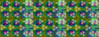 Eskiz arkaplan modeli. Raster hisseleri. Çiçekler yeşile. Suluboya, elle çizilmiş.