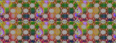 Kusursuz. Küçük çiçekte güzel bir desen. Motley illüstrasyonu. Küçük renkli çiçekler. Çiçekli yaz çiçekleri. Moda baskıları için zarif bir şablon.