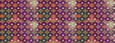 Çiçekli yaz çiçekleri. Küçük renkli çiçekler. Robot resim. Küçük çiçekte güzel bir desen. Moda baskıları için zarif bir şablon. Motley illüstrasyonu.