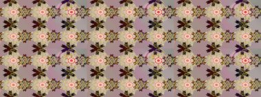 Raster Moda kumaş deseni. Şirin çiçekler. Çizgi çizimi deseni.