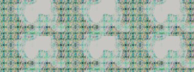 Retro tekstil tasarım koleksiyonu. Gri üzerine gri. Çiçekli ipek eşarp. El çizimi çiçek unsurları olan soyut çizim raster deseni. 1950 'ler-1960' lar motifleri.