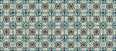 Paisleys zarif çiçek desenli arkaplan duvar kâğıdı çizimi. Klasik stil, güzel, modern, üç boyutlu sanat eseri, altın ve mavi, bej reklamlı, desensiz çiçek yaprakları ve süslemeleri var.