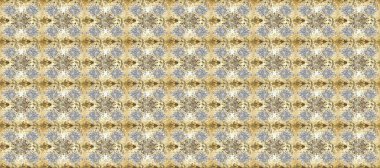 Paisleys zarif çiçek desenli arkaplan duvar kâğıdı çizimi. Klasik stil, güzel, üç boyutlu sanat eseri, altın ve bej renginde. Tarafsız gri desenli çiçek yaprakları ve süslemeleri var..