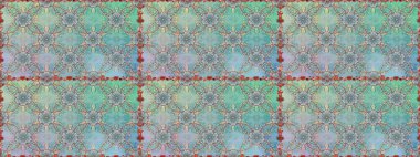 Çiçekler maviye. Suluboya, elle çizilmiş. Kusursuz bir arka plan modeli. Raster stoku.