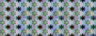 Raster Hip kumaş deseni. Eskiz Vintage Çiçek Deseni.