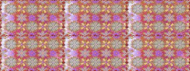 Tarafsız renklerde şirin bir çiçek deseni. Düz Çiçek Elementleri Tasarımı. Renkli Bahar Temalı Kusursuz Arkaplan. Raster Modaya uygun kumaş deseni.