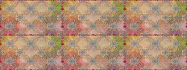 Bej renkli çiçekler. Kusursuz çiçek deseni duvar kâğıdı olarak kullanılabilir. Raster illüstrasyonu.