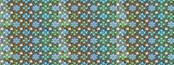 Raster. Düz Çiçek Elementleri Tasarımı. Renkli Bahar Teması çizim şablonu.