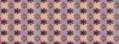 Kumaş, tekstil, duvar kağıdı baskısı için. Tomurcukları çiçek olan sevimli bir çiçek deseni. Raster illüstrasyonu. Eski usul. Eskiz geçmişi. Raster..