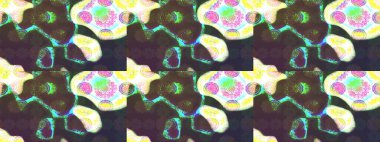 Kumaş, tekstil, duvar kağıdı baskısı için. Raster illüstrasyonu. Tomurcukları çiçek olan sevimli bir çiçek deseni. Raster. Eski usul. Taslak arkaplan.