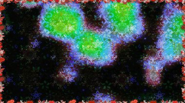 Siyah renkli çiçeklerle kusursuz çiçek deseni. Suluboya tarzında siyah renkte çiçekler.