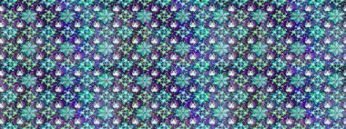 Mor renkli çiçekler. Raster illüstrasyonu. Çiçek süslemeli çizim deseni.