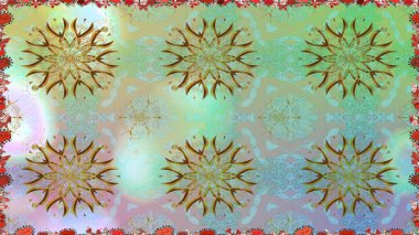 Çiçekli karalama şeklinde Raster çiçek deseni. Nazikçe, güzel çiçek arkaplanı. Tarafsız renklerde çiçekler.