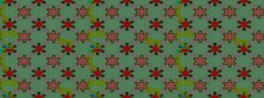 Çiçekli yeşil renkte bir çiçek deseni çiz. Suluboya tarzında yeşil renkte çiçekler.