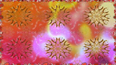 Nazik, narin çiçek arkaplanı. Pembe renkli çiçekler. Raster çiçek desenli ve çiçekli..