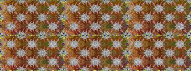 Raster deseni. Küçük çiçekte güzel bir çiçek deseni var. Çiçekli, suluboya desenli kusursuz çiçek deseni.