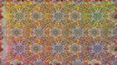 Güzel kumaş deseni. Güzel suluboya çiçek buketi pürüzsüz desen.