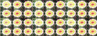 Raster illüstrasyonu. Tarafsız renklerde bahar çiçekleri. Raster çiçek desenli ve çiçekli..