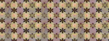 Çiçek desenli raster, bej renkli grafik desenli soyut raster arkaplan. Modern stil dokusu.