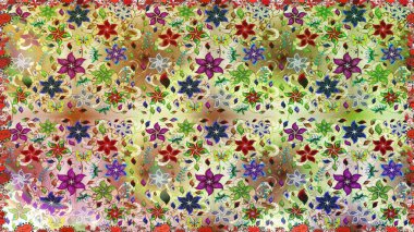 Modern stil dokusu. Çiçek desenli raster, nötr çizgi grafik deseni soyut raster arkaplan.