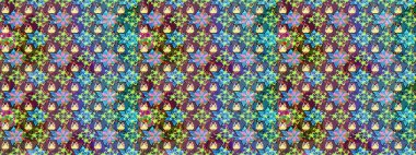 Taslak süsleme izi. Tebrik kartı geçmişi, boyama kitabı, arkaplan ve tekstil için kullanılabilir. Raster Henna tarzı. Etnik Mandala havlusu. Sınır Hindistan çiçek desenli paisley patentli.