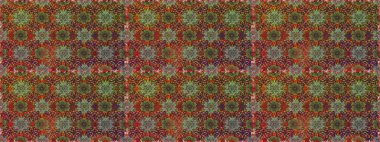 Doodle tarzı. Renkli, kahverengi, pürüzsüz desen. Tekstil ve kapak tasarımı için mükemmel. El çizimi dikişsiz sonbahar çiçekleri deseni. Kahverengi renkte çiçekler.