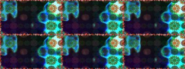 Parlak çiçekli kolaj çiçekleri gridir. Çiçekli zambaklar kusursuz bir arka plan. Çiçek tasarımı için inanılmaz kolaj cennet tarzı..