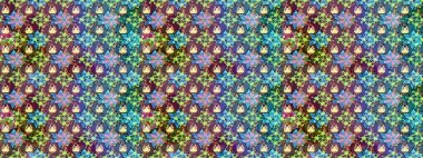 Taslak süsleme izi. Tebrik kartı geçmişi, boyama kitabı, arkaplan ve tekstil için kullanılabilir. Raster Henna tarzı. Etnik Mandala havlusu. Sınır Hindistan çiçek desenli paisley patentli.