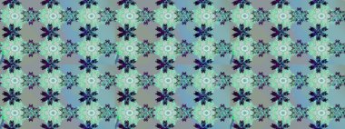 Mavi renkli çiçekler. Çiçekli eskiz çizimi. Renkli Yaz Temalı eskiz kalıbı. Düz Çiçek Elementleri Tasarımı.