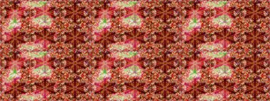 Barok tarzında kusursuz bir doğulu süsü. Raster geleneksel, kırmızı renklerde, altın ve kusursuz desen.