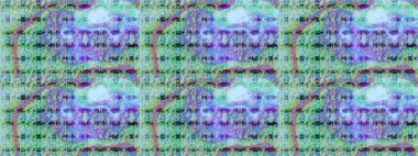 Raster illüstrasyonu. Küçük bir çiçekte eskiz deseni. Hoş bir çiçek geçmişi var. Güzel kumaş deseni.