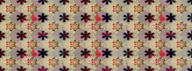 Çiçek tasarımı için inanılmaz bir kolaj cenneti tarzı. Çiçekli zambakların eskiz geçmişi. Parlak çiçekli kolaj çiçekleri bej rengi.