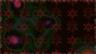 Suluboya tarzında siyah renklerde. Raster illüstrasyonu. Pürüzsüz bahar deseni ve küçük çiçekler.