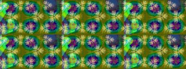 Renkli Yaz Temalı eskiz kalıbı. Raster Illustrasyon 'daki Çiçek Deseni' nin son moda çizimi. Düz Çiçek Elementleri Tasarımı. Güzel kumaş deseni.