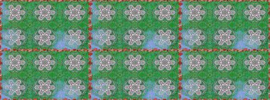 Düz Çiçek Elementleri Tasarımı. Çiçek deseni. Raster kusursuz. Güzel kumaş deseni. Renkli Bahar Teması Kusursuz Arkaplan.