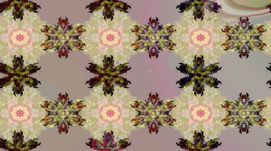 Simple cute pattern in small-scale flowers. Raster illustration. Floral sketch background for textile or book covers, manufacturing, wallpapers, print, gift wrap and scrapbooking.