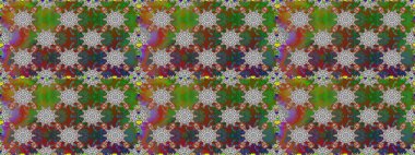 Çiçek desenli raster, kahverengi çizgi grafik desenli soyut raster arkaplan. Modern stil dokusu.