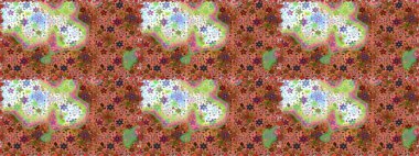 Renkli Bahar Tema dikişsiz desen Arka Plan. Düz Çiçek Elemanları Tasarım. Süslü kumaş deseni. Raster illüstrasyon dikişsiz Çiçek Desen.