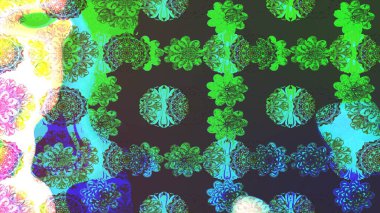 Moda baskısı. Çiçeğin suluboya çizimlerinin mükemmel deseni. Suluboya çizim kalıbı. Dekorasyon ve tasarım için güzel bir desen. Eski.