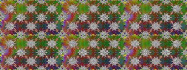 Çiçek desenli raster, kahverengi çizgi grafik desenli soyut raster arkaplan. Modern stil dokusu.